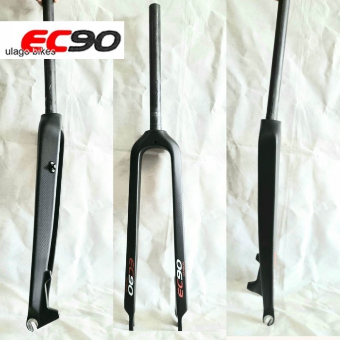 FORK CARBON EC90 DISCBRAKE BALAP MTB RIGIT RITCHEY RIGID BRAKE DISK