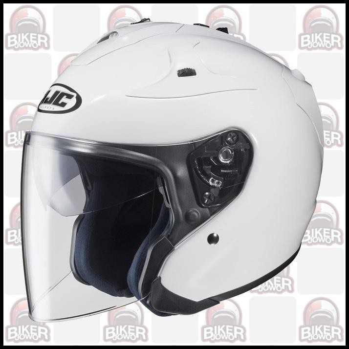 Helm Hjc Fg Jet Half Face Helmet Sni Original Double Visor Touring