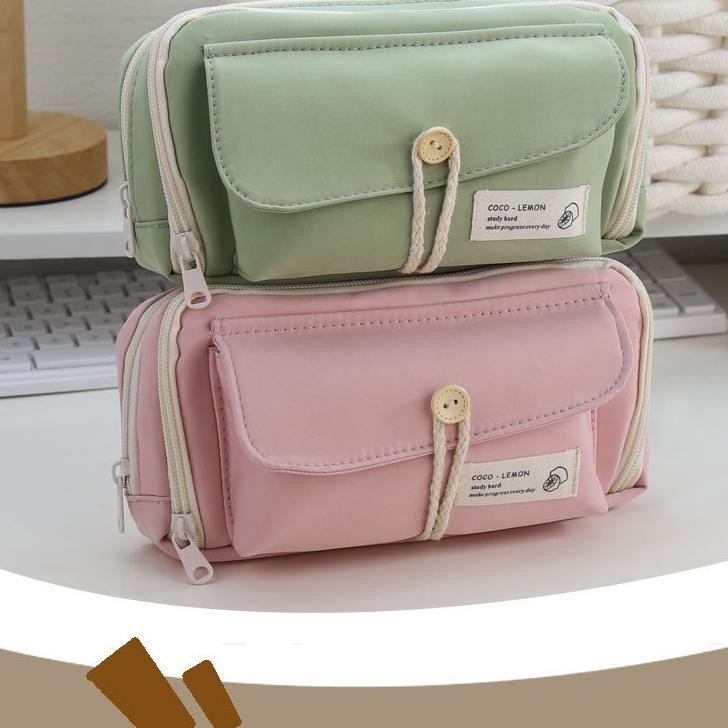 

Or42 Kotak Pencil Dengan Kunci Kombinasi Pencil Cases Large Capacity Pencil Bag Pouch Holder Box for Girls Office Student Stationery Organizer School Supplies Berkualitas