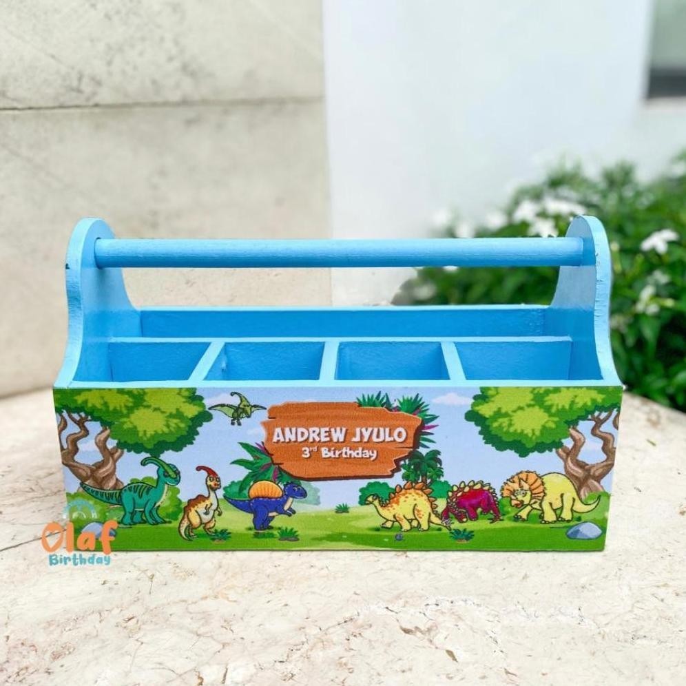 

edf-62 Karly Box - Souvenir Ulang Tahun Anak Box Pencil Wooden Gift Box Wooden Stationary | Souvenir Tempat Alat Tulis Anak Custom Design Hemat