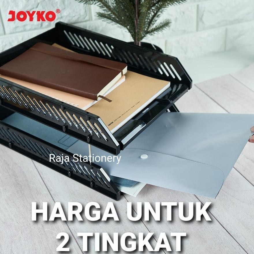 

fth- JOYKO DOCUMENT TRAY / RAK KERTAS DOKUMEN BERKAS BISA DITUMPUK KANTOR DT-800-2T Berkualitas
