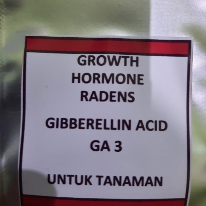 Pupuk Tanaman ZPT Hormon Giberelin Gibberallic Acid GA3