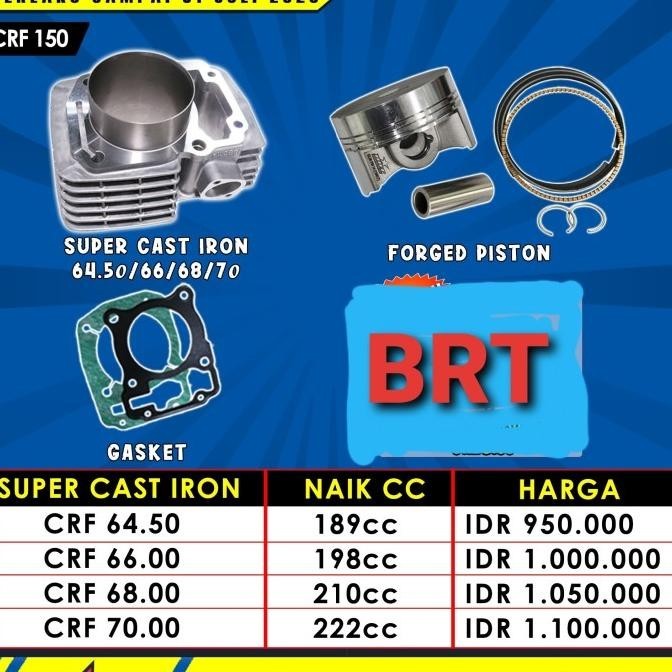 BLOK CRF BRT 68MM CASTING IRON BARU