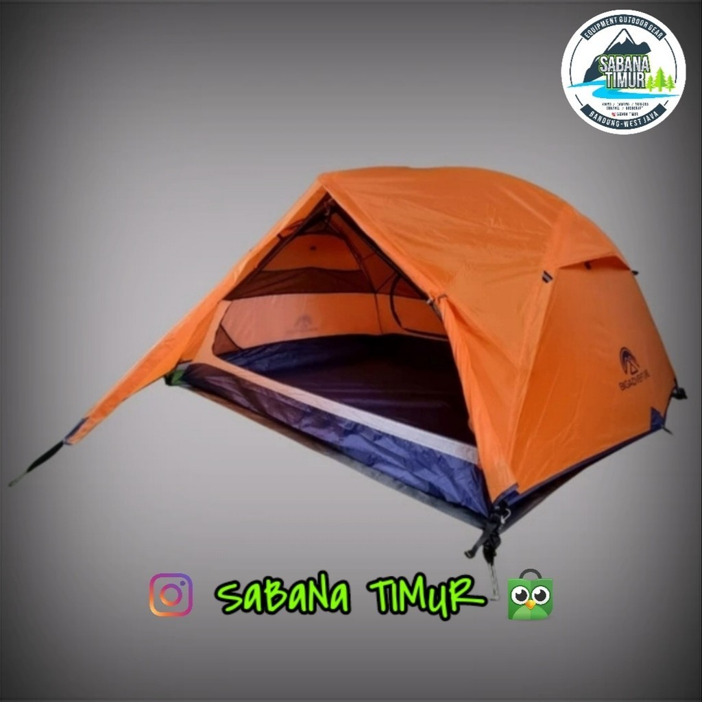 {DianShop} Tenda Alloy Big Adventure Semeru 3p - Orange Murah