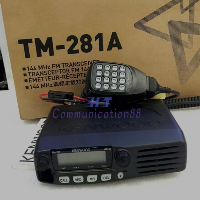 Ready Stok - Kenwood Tm281A Radio Rig Kenwood Original Baru