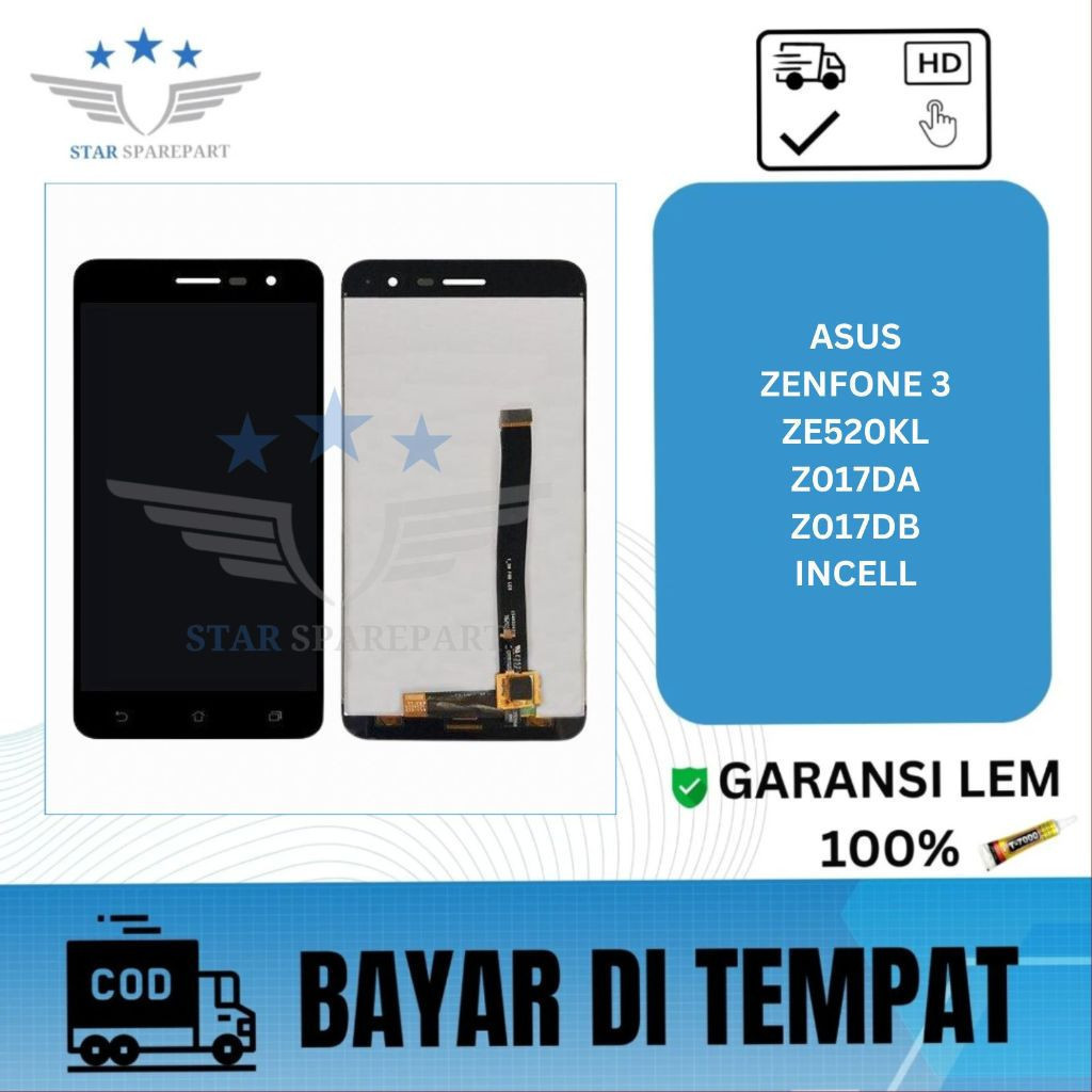 LCD TOUCHSCREEN ASUS ZENFONE 3 / ZE520KL / Z017DA / Z017DB