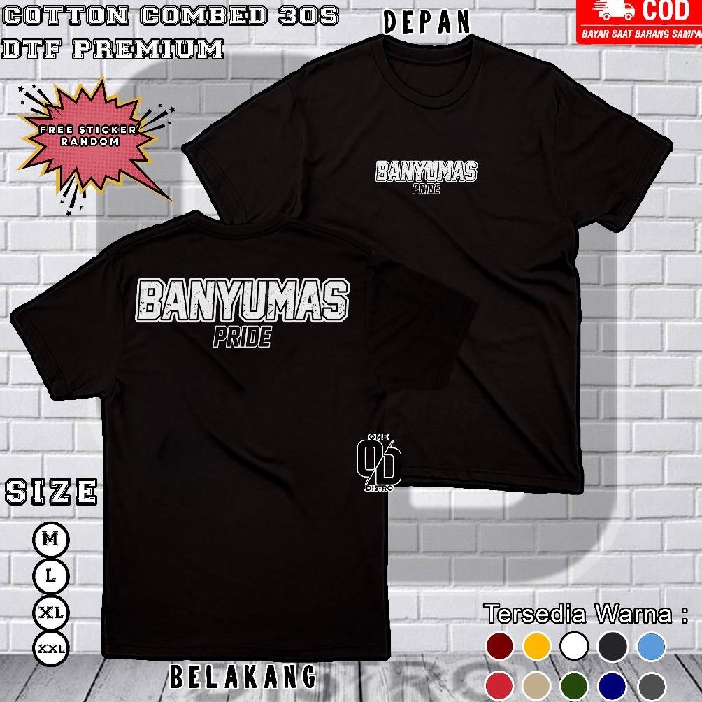 Terbaru Baju Kaos Banyumas T-Shirt Banyumas Pride T-Shirt Premium