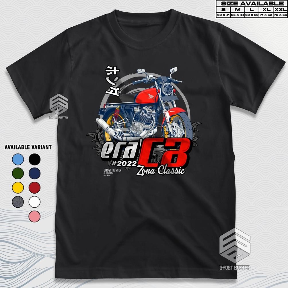 Limited Kaos Honda Cb Zona Classic Era 2022 Japan Syle Baju Distro Motor Tua Klasik Legend Honda Gan