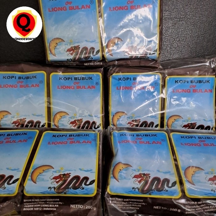

Kopi Cap Liong Bulan (1Pak Isi 2 @200Gr) Kopi Lokal Bogor