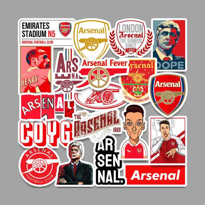 

Sale Sticker Pack Tumblr - Arsenal F.C. [20 Pcs]