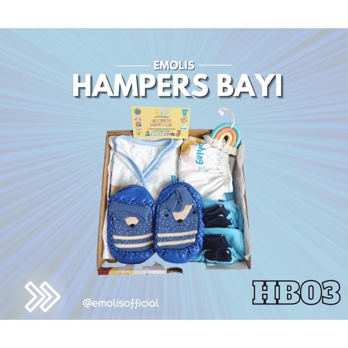 

Best Item! HB03 Hampers Bayi Newborn Baby Gift Bayi Boy Girl Perlengkapan Bayi Murah