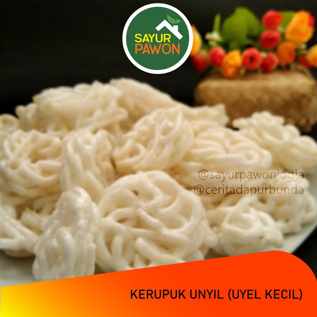 

Krupuk Unyil / Krupuk Putih per bungkus (UMKM Lokal) - Sayur Pawon Jogja