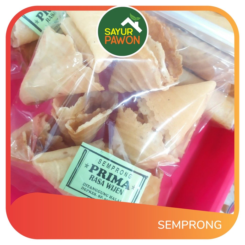 Jajanan SEMPRONG WIJEN per pack ( snack /cemilan )