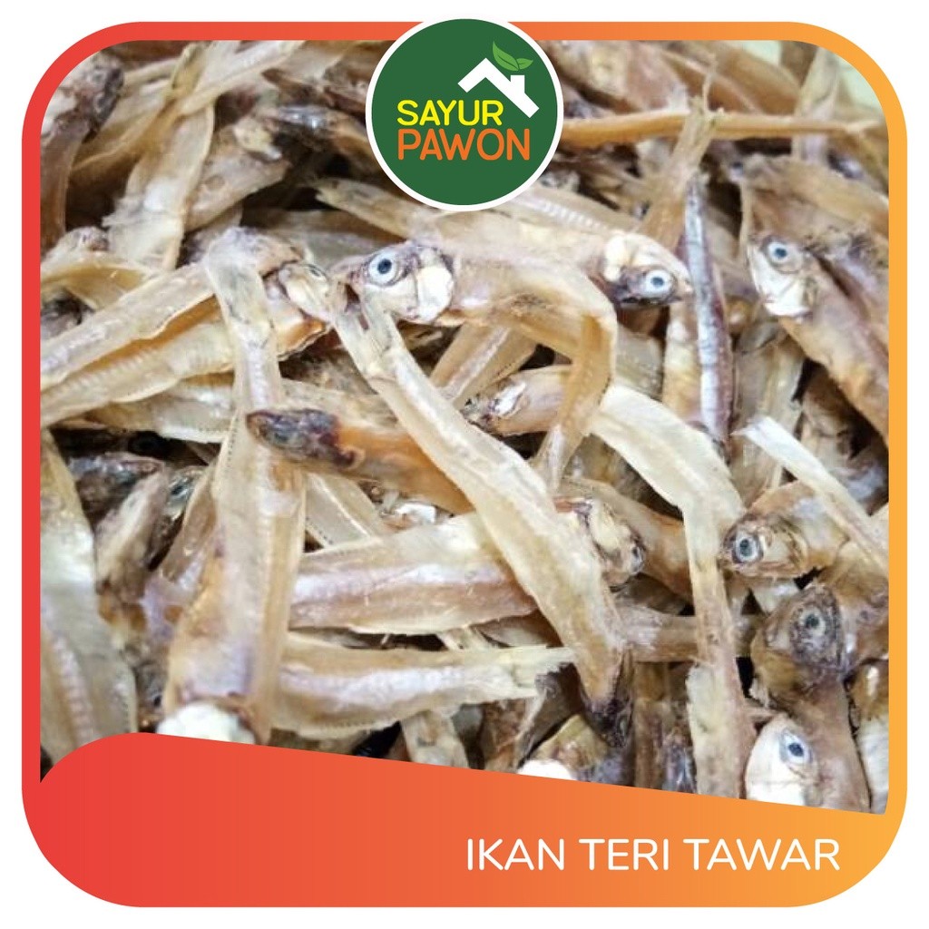 

IKAN TERI TAWAR per 100 gram [KERING]