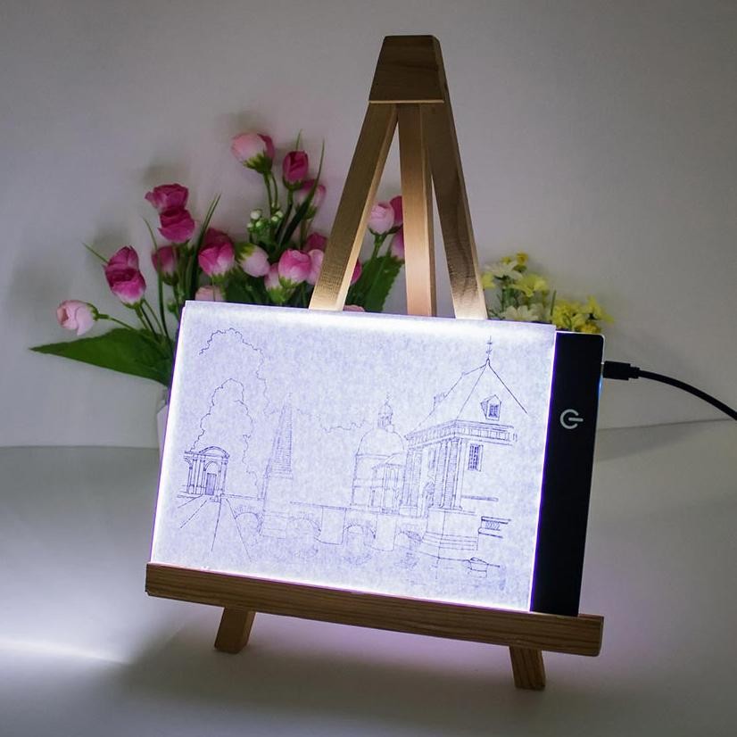 

gd-324 A3/A4 LED Drawing Tracing Board Stensil Board Papan Jiplak Gambar LED Anak & Dewasa Copy Board Papan LED Light Pad Ultra Slim Terlaris