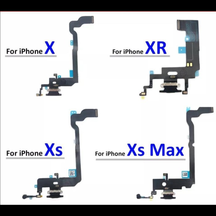 FLEXIBEL CHARGING IPHONE X XR XS XSMAX ORIGINAL PORT DOCK USB CHARGER