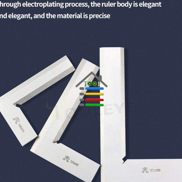 

Siku Baja Ggaris Star Presisi Stainless Anti Karat