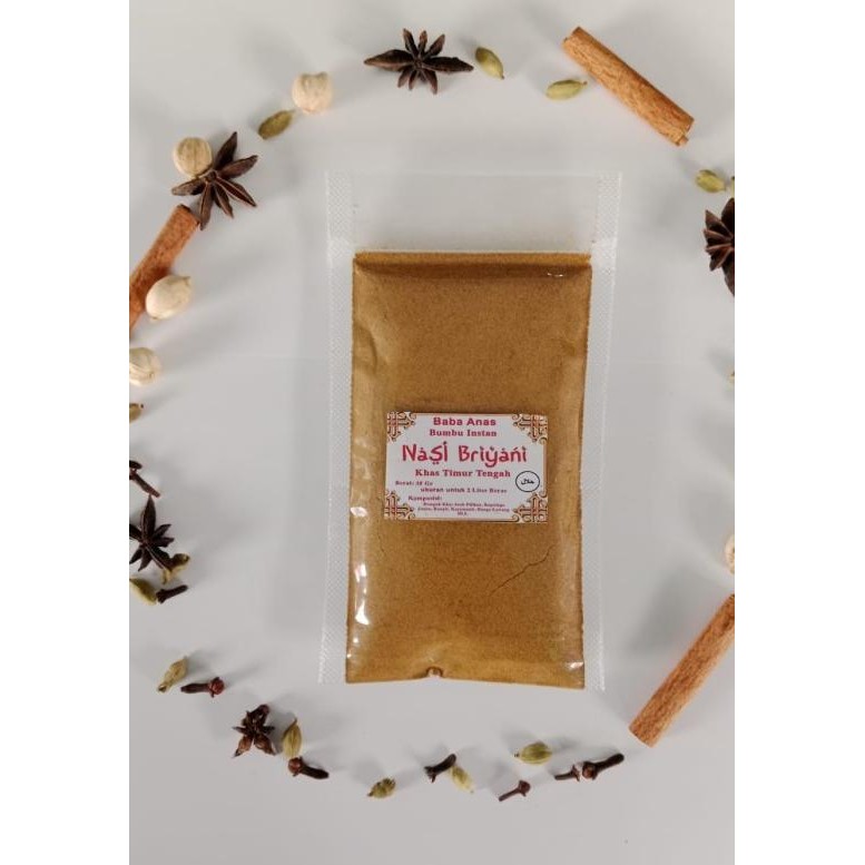 

Bumbu Nasi Briyani Instant 250Gr / Instant Briyani Seasoning 250Gr