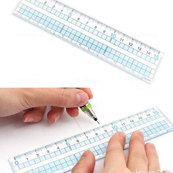 

Rayway Ruler Grid 15Cm - Ggaris Made In Japan