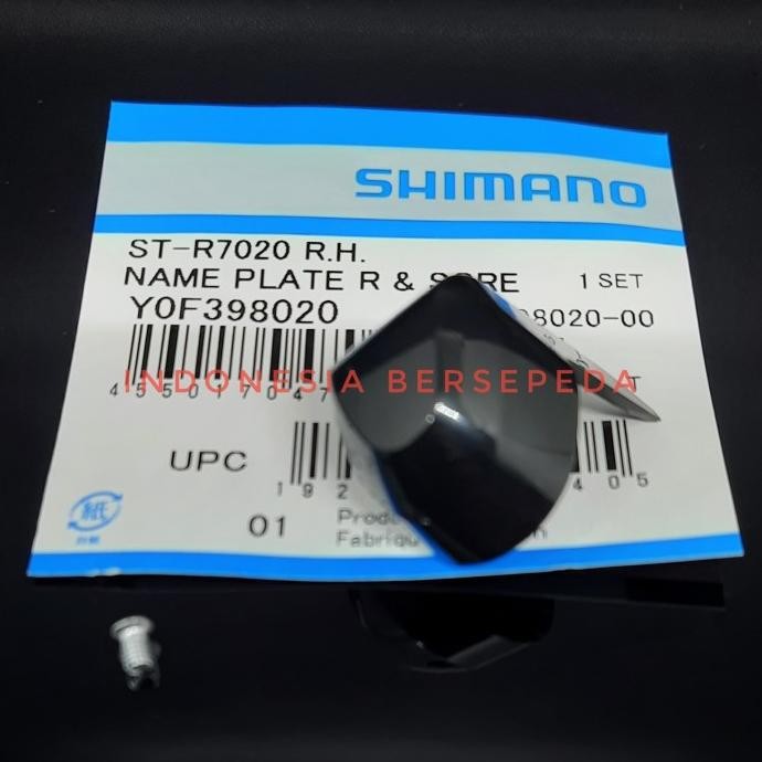 Shimano ST-R7020 R7025 Name Plate Right Left & Screw - Name Plate 105