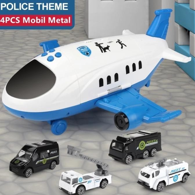 Termurah!!! Mainan Edukasi Anak Pesawat Diecast Jumbo / Mainan Pesawat