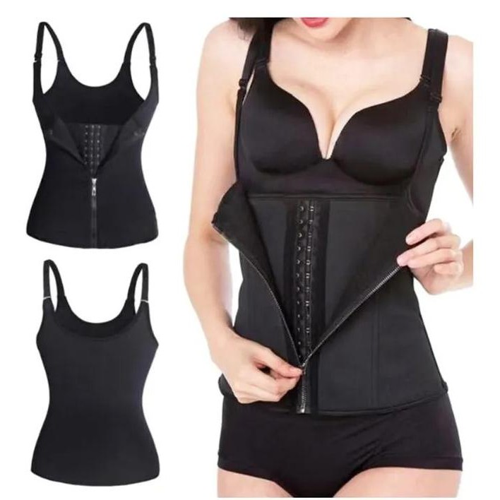 

Korset Pelangsing Slimming Suit Full Body Mengecilkan Perut Pinggang