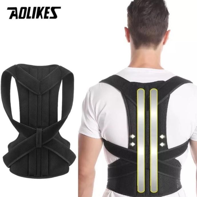 

3110 Aolikes Posture Corrector Penegak Penyangga Punggung Badan Plat