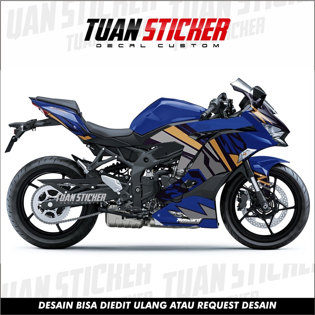 Sticker Decal Full Body Ninja ZX25R Stiker ZX25R Full Body Kode Kosong enam