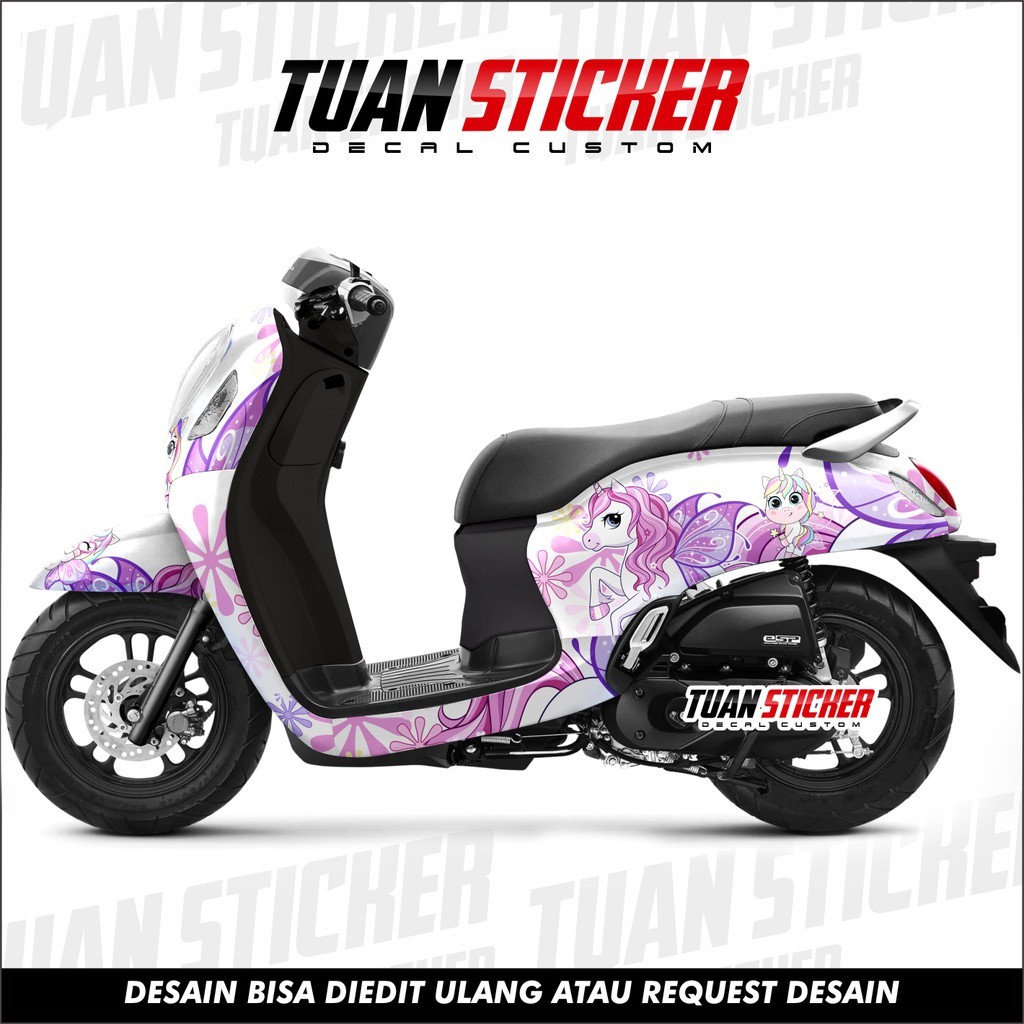 Sticker Striping Decal Scoopy 2021, sticker scoopy 2021, striping scoopy 2021 stiker scoopy 2021 uni