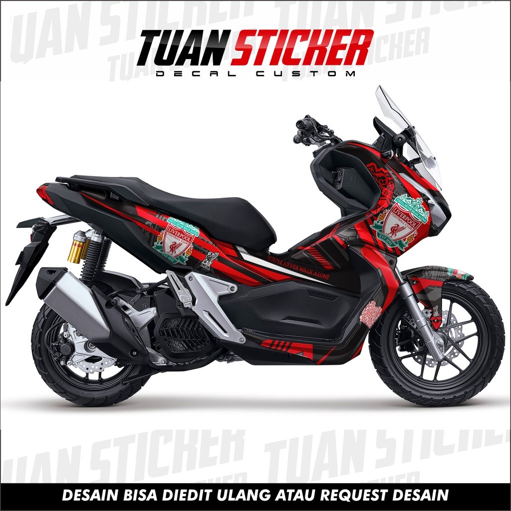 Sticker Striping DECAL Honda ADV 150, Sticker Decal ADV, Sticker ADV 150 ,striping ADV liverpool