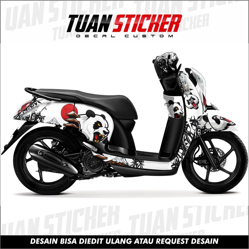 Sticker Striping Decal Scoopy FI, decal scoopy FI , cetak striping decal scoopy FI Stiker Scoopy 15