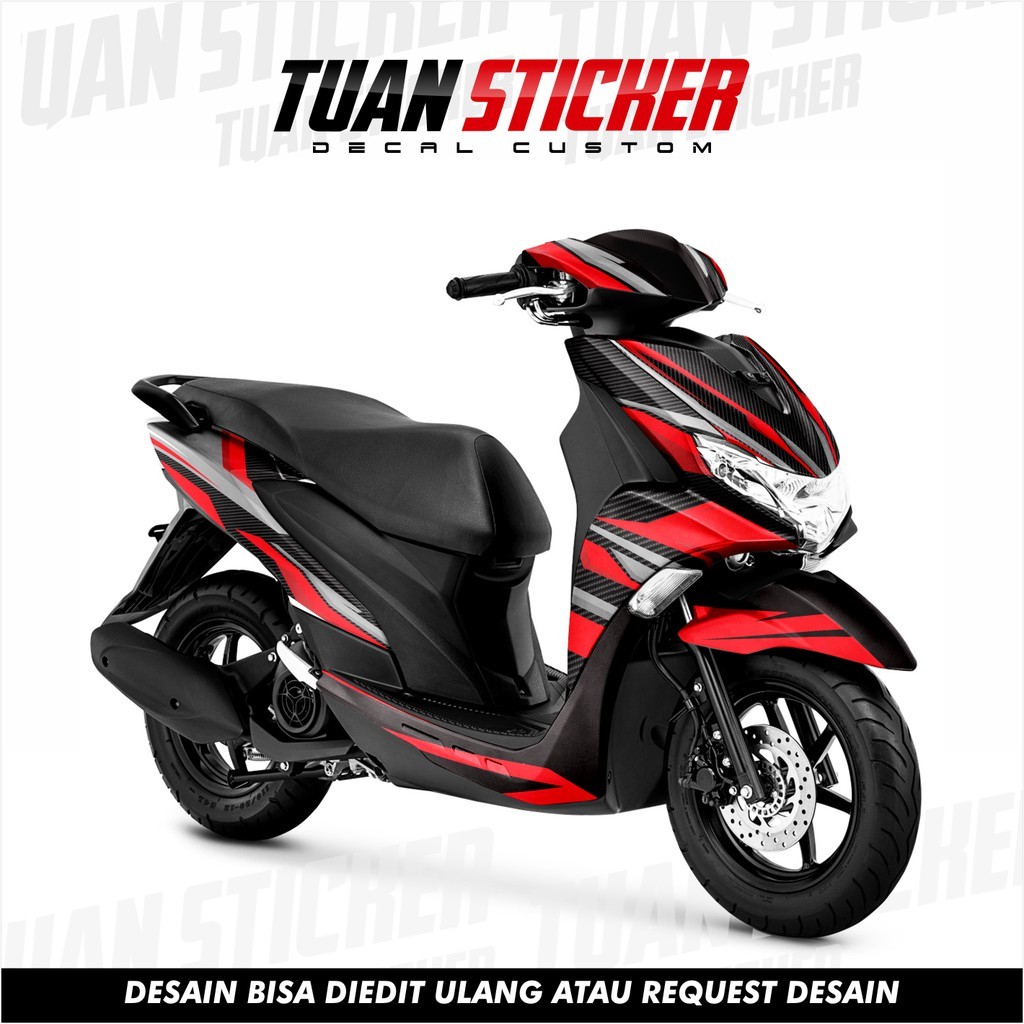 Sticker Decal Freego, Sticker Yamaha freego, Striping Freego full body, Stiker Yamaha Freego gfc