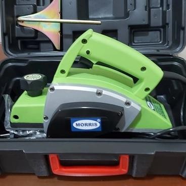 Morris Mesin Serut Kayu Planer Ketam Sugu Pasah Listrik Koper Set