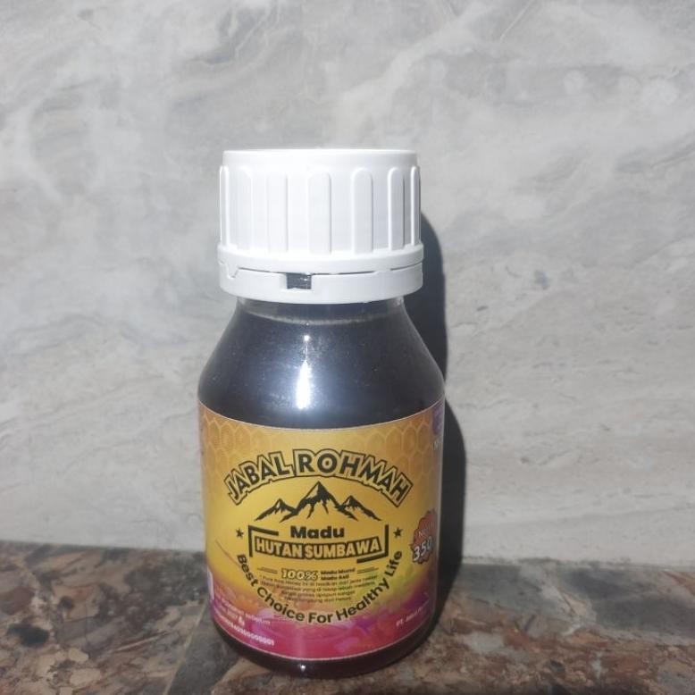 

Madu Hutan Sumbawa Asli Murni 350gram Jabal Rohmah Grade A 100% Alami Natural Pure Raw Honey