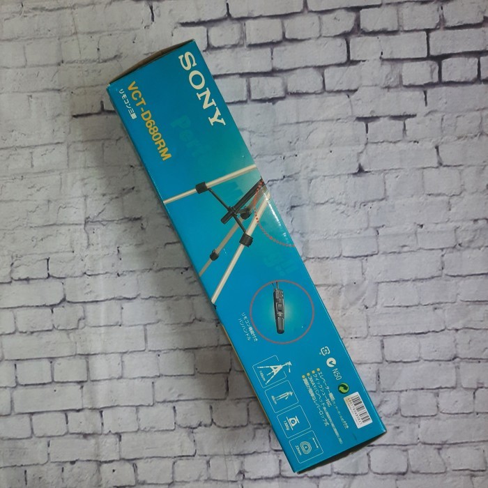 Ready Stok - Tripod Video Sony Vct-D680Rm Remote Control New