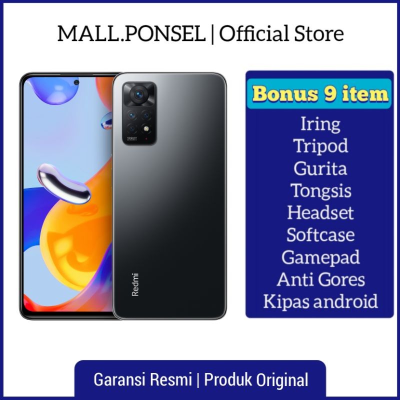 Xiaomi Redmi Note 11 Pro Ram 6GB/128GB + 8GB/128GB & Note 10 Pro Garansi resmi xiaomi 1 tahun