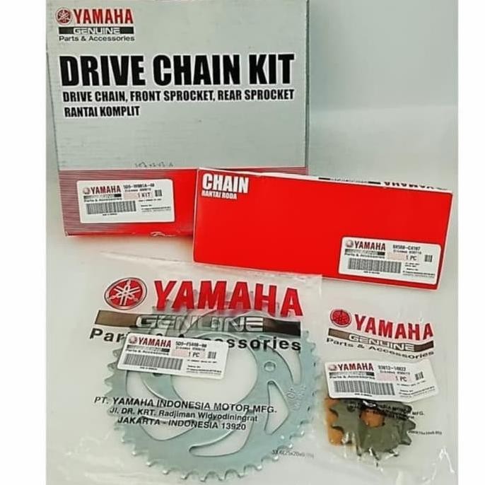 GEARSET JUPITER VEGA R BURHAN / GIRSET / CHAIN & SPROCKET KIT