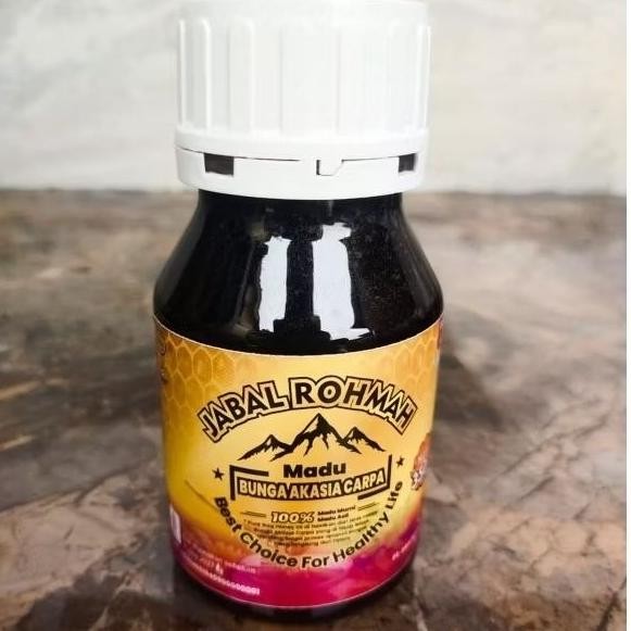 

Madu 350gr Murni Asli Jabal Rohmah Bunga Akasia Carpa Grade A 100% Alami Pure Natural Raw Honey
