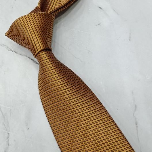 Dasi Gold Pria Dasi Pria Gold Polos Kuning Panjang Berkualitas