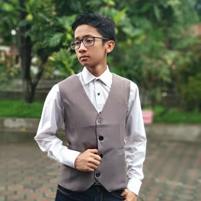 Syahidah - Rompi/Vest Pria Daleman Blazer Rompi Blazer