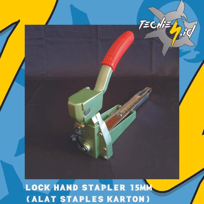 

Lock Hand Stapler 150Mm (Alat Staples Karton / Kardus Manual)