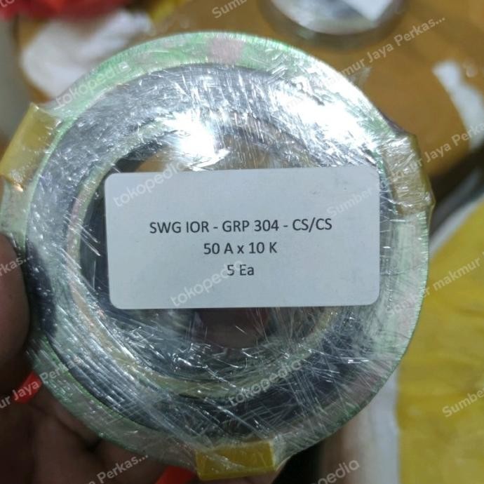 

Swg Jis 10K Carbon Steel ( Spiral Wound Gasket Cs Jis 10K ) 21/2"Inch