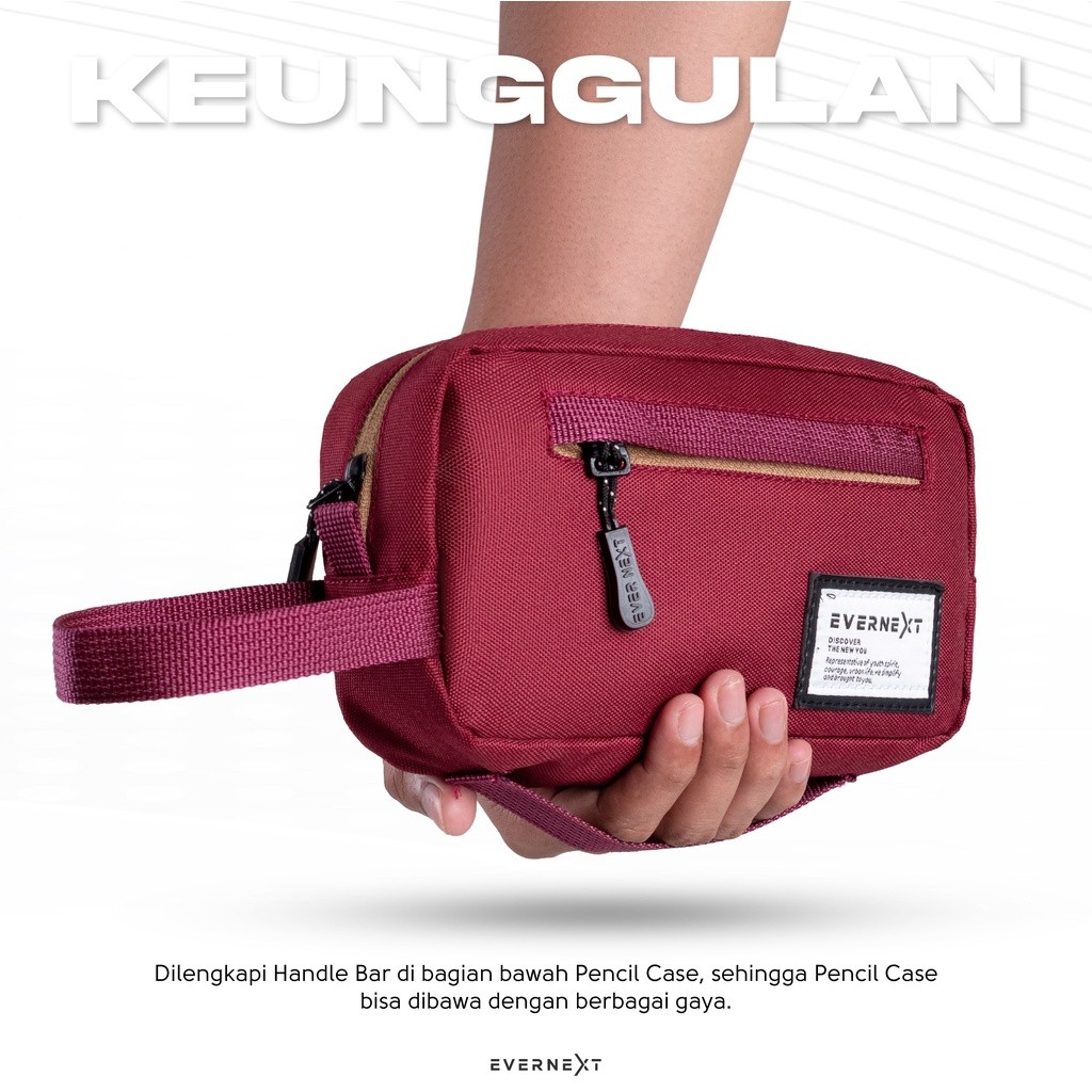 

SA2 EVERNEXT - PENCIL CASE TEMPAT PENSIL SEKOLAH KANTOR KULIAH TRAVELING ORGANIZER X5Q