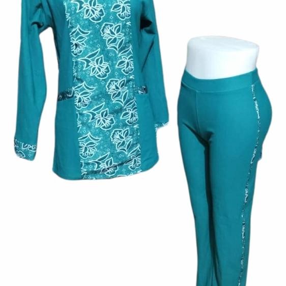 Stelan Senam Motif Pkk Baju Olahraga Konfeksi Bisa Pesan Seragam