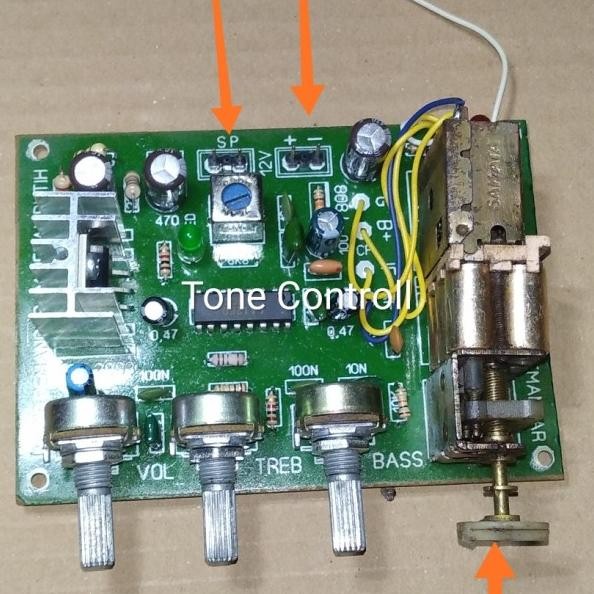Kit Radio Fm Tuner Dg Amplifier Onboard