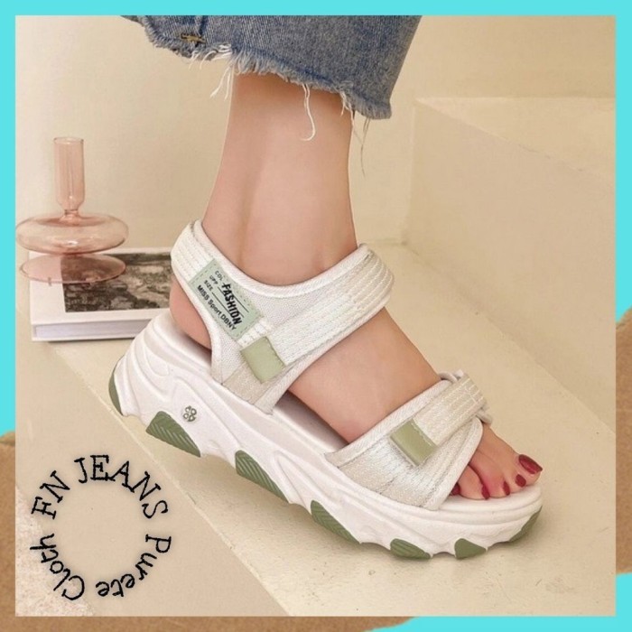 {DianShop} Sendal Gunung Wanita Sendal Outdoor Fashion Sole Tinggi SPW 60 Diskon