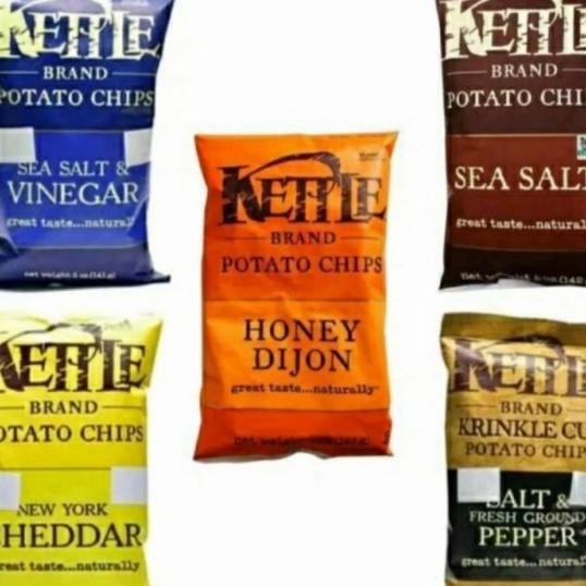 

Kettle Brand Potato Chips Honey Dijon Celan Sna Chip