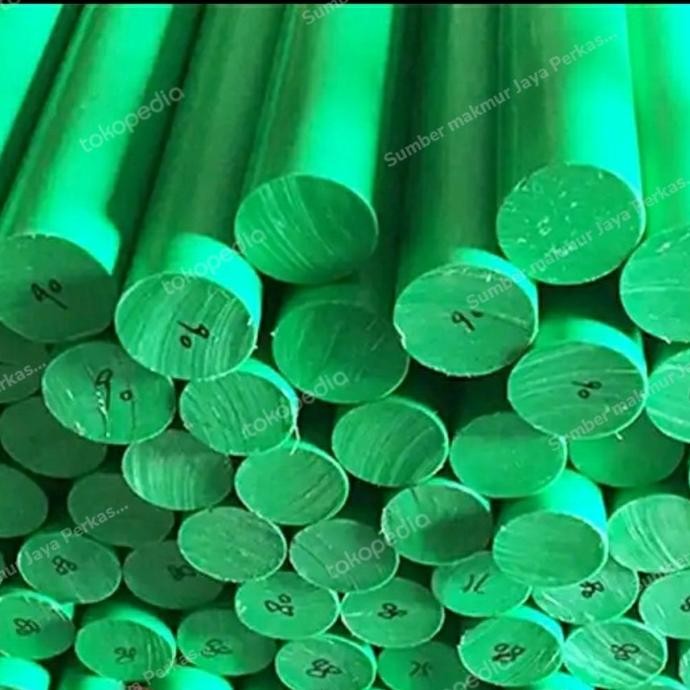 

Hdpe Rod Hijau ( Nylon Pe Batangan Hijau ) 100Mm X 100Cm