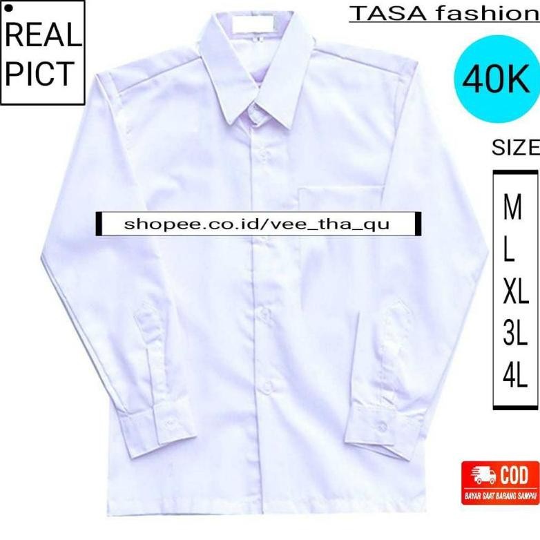 DISCOUNT KEMEJA PUTIH/KEMEJA KERJA/KEMEJA HEM/HEM PRIA/HEM WANITA/BAJU KERJA/BAJU SERAGAM/HEM LENGAN