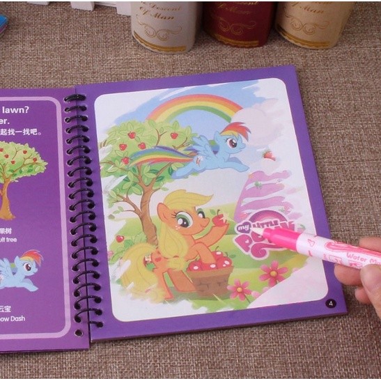 

OSM JKT S5745 Buku Gambar Pen Air / Buku Gambar Ajaib Buku Mewarnai / Magic Water Book Buku Mewarnai